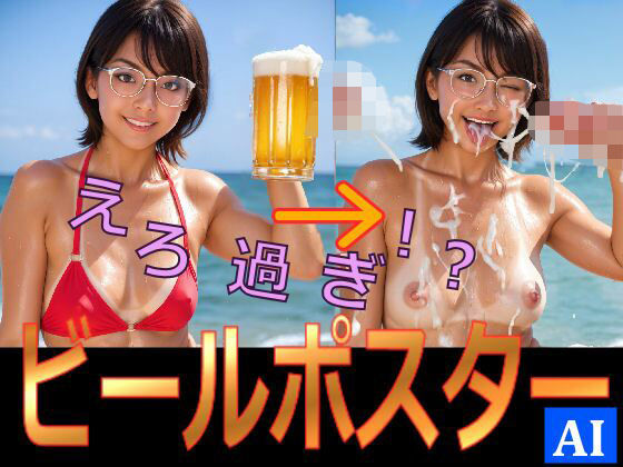 えろ過ぎ！？ビールポスター