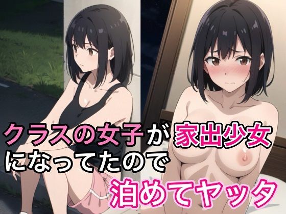 クラスの女子が家出少女になっていたので泊めてヤッタ【コノコモアノコモ】