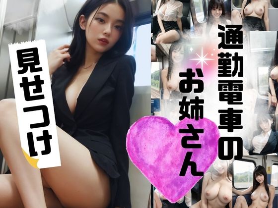 通勤電車の見せつけお姉さん【美女部2000】