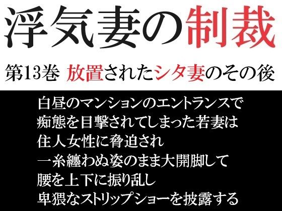 浮気妻の制裁 第13巻 放置されたシタ妻のその後【海老沢  薫】