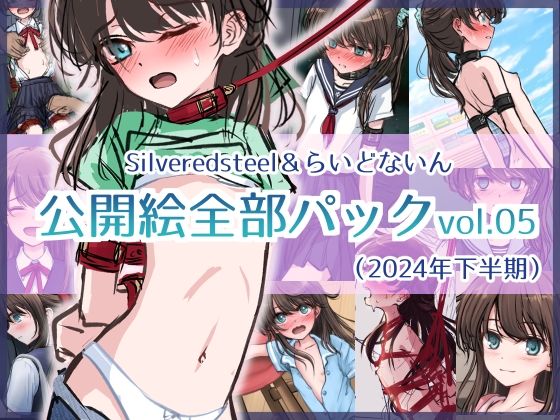 Silveredsteel＆らいどないん 公開絵全部パック vol.05 （2024年下半期）【Silveredsteel】