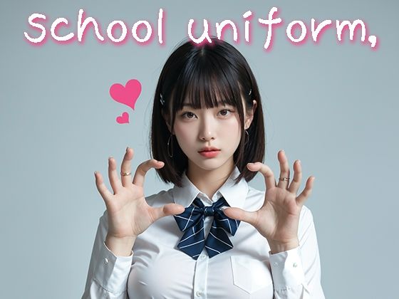 school uniform， 〜heart〜【miyochinAI】